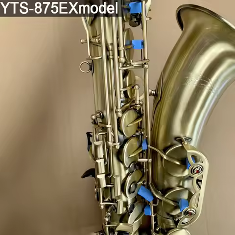 Japan 875EXmodel professional tenor saxophone Antique Copper Simulation tenor musical instrument wit