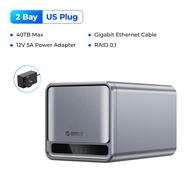 ORICO NAS Personal Network Attached Storage Automatic Backup 2/5 bay WELINE APP 40TB MAX Globle Acce