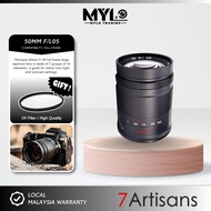 ( MY ) 7artisans Photoelectric 50mm f/1.05 Lens for Sony Full Frame E | Nikon Z | Leica | Canon R