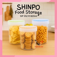 SHINPO Sealware KEEP 352M Food Jar 820ml Food Grade Plastic Snack Container - FM
