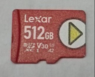 Lexar Play UHS-I microSDXC 記憶卡 512GB [R:150]