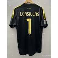 11-12 Real-Madrid I.CASILLAS High-Quality Goalkeeper Shirt Personalized Soccer Jersey