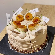 香蕉黑芝麻戚風蛋糕 蛋糕 甜點 台北 生日蛋糕 鑠甜點