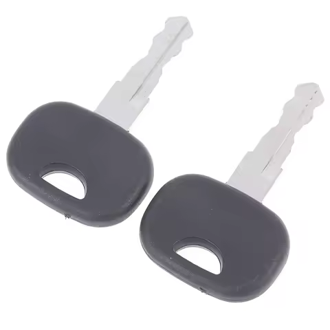 2PCS 14603 Keys For JCB Bomag Dynapac Terex Vibromax New Holland NH For Ford Moxy Hamm For Volvo