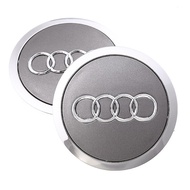 In Stock 4pcs & 69mm Car Wheel Center Cap Covers Hubcaps Car Rims Cover Badge Emblem for Audi A4 A4L