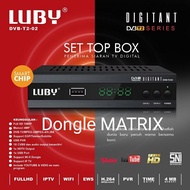 SET TOP BOX LUBY TV DIGITAL PENERIMA SIARAN TV DIGITAL