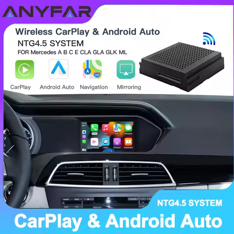 Wireless Carplay Suitable for Mercedes Benz A B C E CLA GLA GLK ML Sprinter NTG4.5 Becker Module And