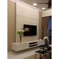 7FT FULL HEIGHT Feature Wall & 7FT TV Console