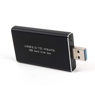 JMT 5Gbps USB 3.0 to mSATA SSD Enclosure with ASM1153E Chip Support UASP TRIM for mSATA Internal Sol