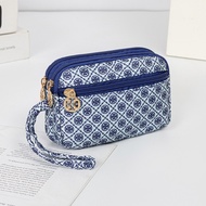 cocosale coin purse 3zip (14*4*9cm) mini wallet card wallet key holder pouch good quaility