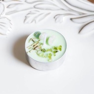 心輪脈輪能量蠟燭 天然大豆精油蠟燭 茶蠟款 單顆