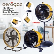 Caterpillar 9 / 14 / 18 inch High Velocity Drum Air Circulator / Stand Fan / Floor Fan / Wall Fan