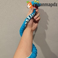 OCEANMAPDZ Blue Snake, Snake Statue Snake Gary Articulated Poseable Snake, Animation Character 3D Pr