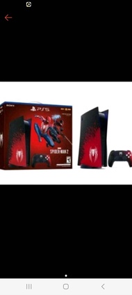 Ps 5 Limited Edition Spiderman 2