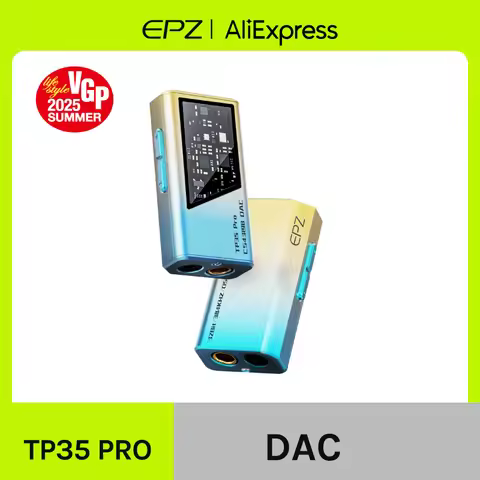 EPZ TP35 Pro Dongle Type C USB DAC Audio HiFi Decoder Portable Audio Headphone Amplifier CS43198X2 D