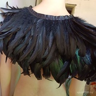 [Feather Fake Collar 7725 Vest Hot Sale] Shawl Feather Ball Shawl Bib Show ZXRX