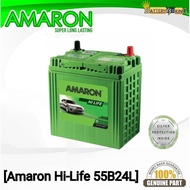 [ 55B24R | 55B24L | NS60S | NS60LS ] Amaron Hi-life | Car Battery Bateri Kereta | Civic Accord CRV H