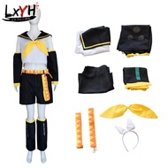 [LXYH- COSER KING] Kagamine Rin Kagamine Len womens cosplay anime costume ชุดคอสเพลย์อนิเมะผู้หญิง