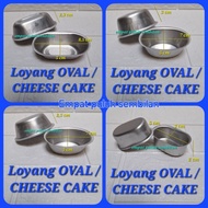 OVAL CAKE MOLD 1 dozen CHEESE CAKE MOLD/ hokkaido CAKE mold/ bika ambon wet CAKE/