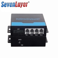 Telephone to Fiber Optic PCM Voice  fxs/fxo to Fiber Optic Converter POTS Telephone Line Fiber Exten