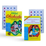 Thick Aklat Abakada, Pangunahing hakbang ng Pagbasa Kids NoteBook Chart Alphabet ABCFlashCardTracing