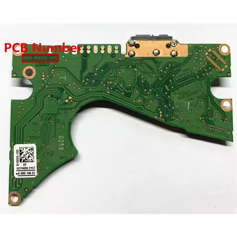 2060 810035 000 WD40NDZW WD50NDZW HDD PCB Logic board coding: 2060-810035-000 REV P0 810035-100