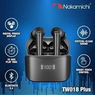 【新款PLUS版 順豐站/智能櫃免運費 香港行貨 門市現貨】Nakamichi TW018ENC + True Wireless Earbuds