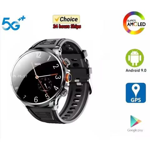 H19 smartwatch 256GB Rom 4G/5G SIM card inserted WIFI 1.95 inch 720 * 720 widescreen LTE pull rotati