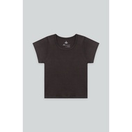 Penny U-neck T-shirt (Brown)