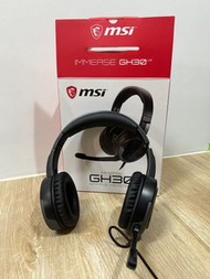 msi 電競耳機 IMMERSE GH30
