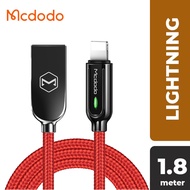 Mcdodo USB Data Cable Smart Auto Power Off Fast Charging For IPhone Lightning Type C Micro Usb