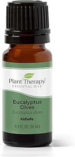 Plant Therapy Eucalyptus Dives Essential Oil 10 mL (1/3 oz) 100% Pure, Undiluted, Therapeutic Grade
