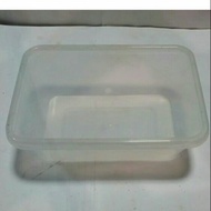 J750 Rectangular Microwave Safe Plastic Container Bekas Plastik 750ml