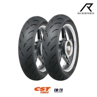 ยางมอเตอร์ไซค์ (CST) CM-TR สำหรับ NMAX/ADV150-160/PCX160/LEAD/VESPA/GIORNO/LAMBRETTA  ขอบ 10