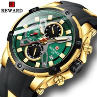 dainty watch watch R REWARD Men's Sports Watch Multifunctional Chronograph Watch Silicone Luminous W
