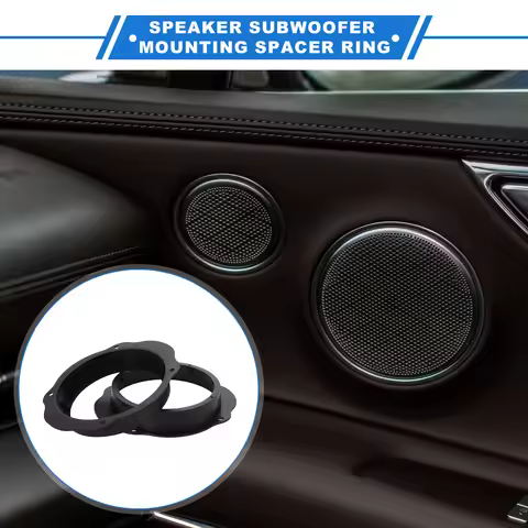 X Autohaux Car Speaker Spacer Ring Tweeter Speaker Spacer for Ford C-Max for 6.5'' 2 Pcs