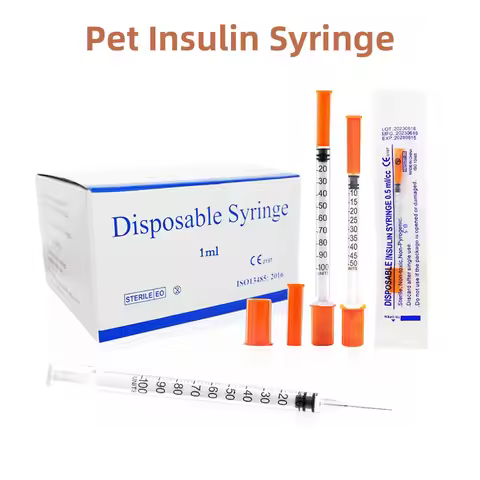 1ml/cc 30G 1/2inch Plastic Manual Sterile Insulin Syringe With 13mm Needle Individually Wrapped for 