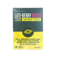 Deeday Luti-Berry Mixed 30 แคปซูล ลูทีน ลูติ เบอร์รี่ มิกซ์ ส่วนผสมจากธรรมชาติหลากชนิด เหมาะสำหรับผู้ที่ใช้สายตา มีผลิตภัณฑ์จากปลาทะเล