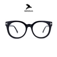 DEMODAS YL99261 Round Glasses Photochromic Lens Bluechromic Anti-radiation Blueray Minus Normal Cyli