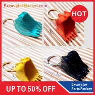 For Doosan Sany Liugong Komatsu Ca Hitachi Excavator Bucket Keychain Personality Creative Keychain A