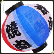 【Ready Stock】  Japanese Decorative Lantern Outdoor Candle Holder Gazebo Fabric Lanterns Fire outside