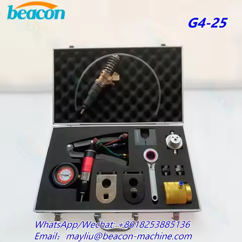 Delphi Smart F2 F2E Injector Tool G4-25 Disassembly Testing Calibration and Valve Testing Tool Kit f
