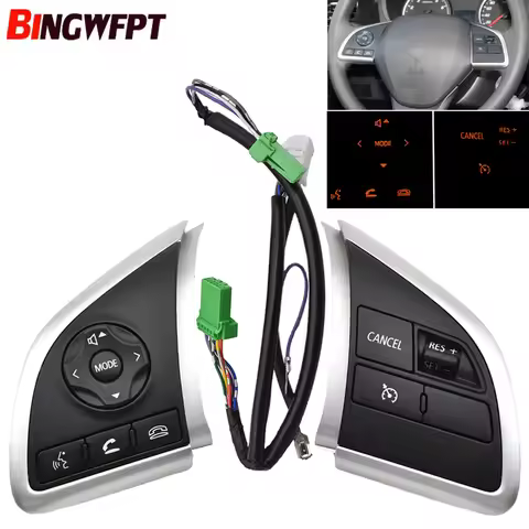 Audio Radio Cruise Control Switch Steering Wheel Button For Mitsubishi Mirage ASX 2013 2014 2015 201