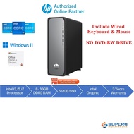 HP OmniDesk Slim DT PC Desktop (14th Gen i3/i5/i7/8 - 16GB RAM/512GB SSD) S03-0044d i7-14700 (i7, 16
