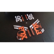 Fox 36 2018 mtb fork decal sticker