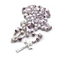 Catholic 50-bead 8mm rosary necklace - Catholic gift