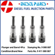 4PCS Fuel Plunger Barrel 9080087 Diesel Pump Element 9 411 080 087 Engine Parts 9411080087 Fits for 