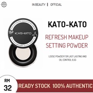 KATO-KATO Refresh Makeup Setting Powder 6.5g Loose Powder For Last Lasting And Oil Control