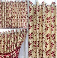 (Curtain Shop459) ผ้าม่านหน้าต่าง ผ้าม่านประตู ตาไก่ ม่านสำเร็จรูป กันแสง85%-90% สีพื้น ผ้าหนา คุณภาพดี