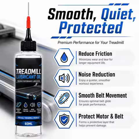 60ml Treadmill Lubricant Silicone Oil For Treadmill Belt Running Machine Maintenance Oil For Treadmi